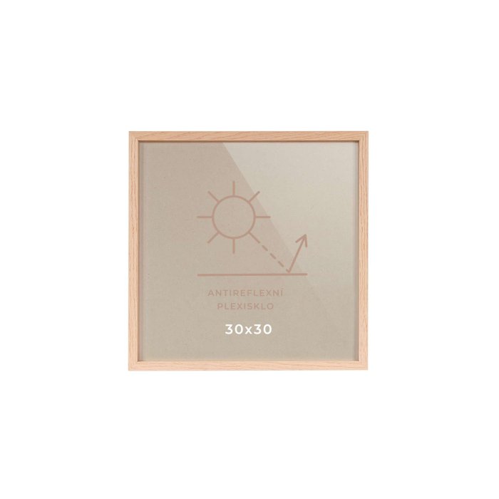 Dřevěný rám - dub (30×30)