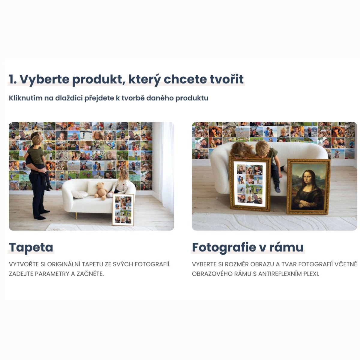 Sestavit koláž je snadné