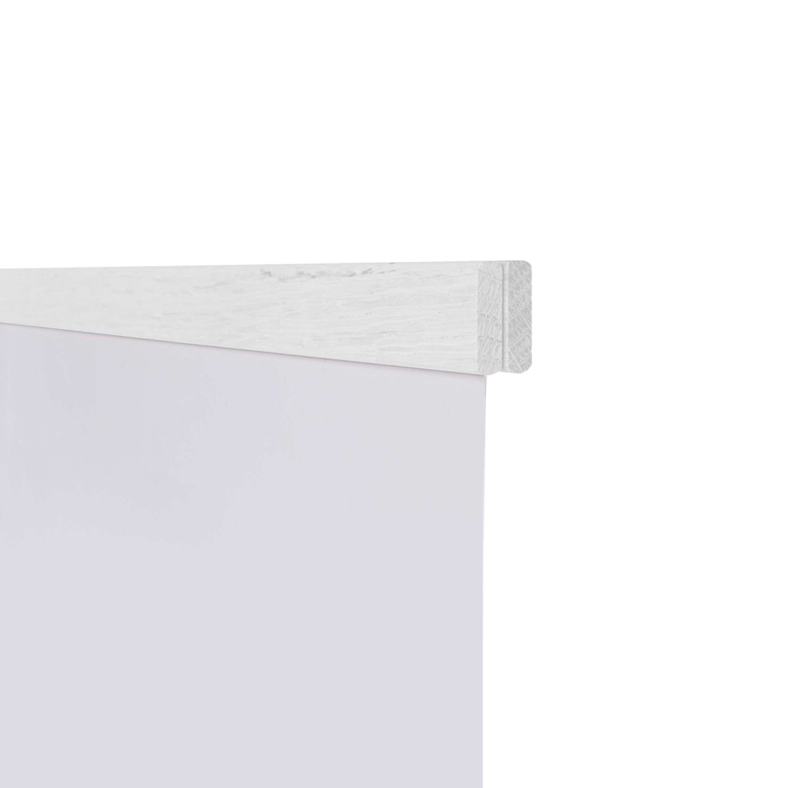 Magnetický dřevěný závěs na plakáty, 41 cm, bílý